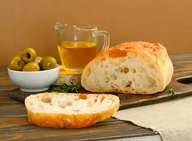 Воздушная Чиабатта, по классическому итальянскому рецепту
