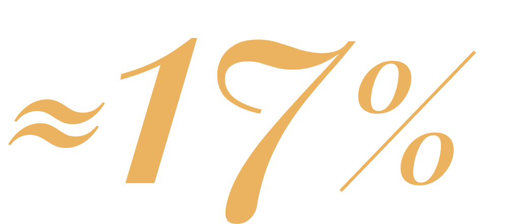 ≈17% — столько спиртов Коньяка даёт Гранд Шампань