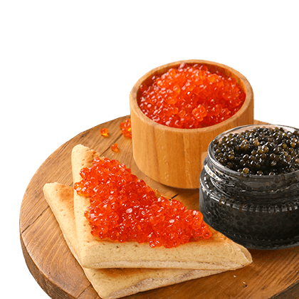 Икра, рыбная гастрономия