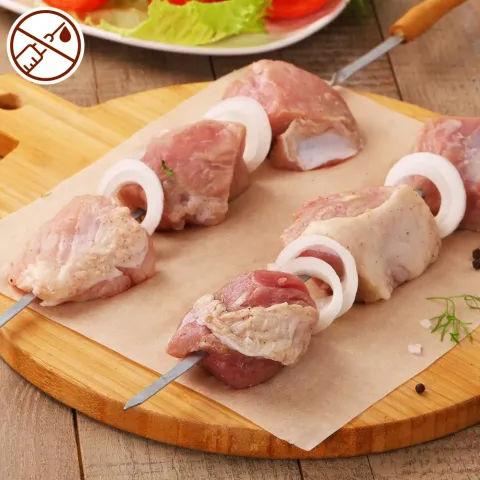 Шашлык из окорока с луком МясновЪ По-Царски