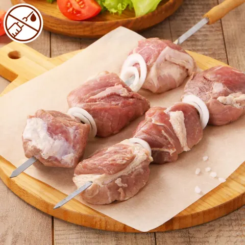 Шашлык из свиной лопатки с луком