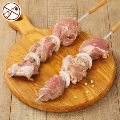 Шашлык из свиной лопатки с луком