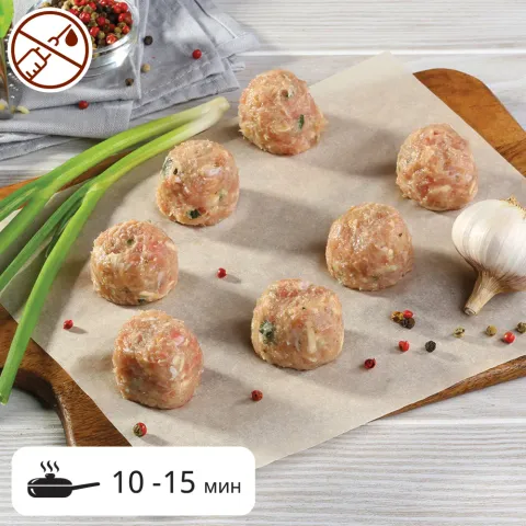Митболы из филе индейки с сыром