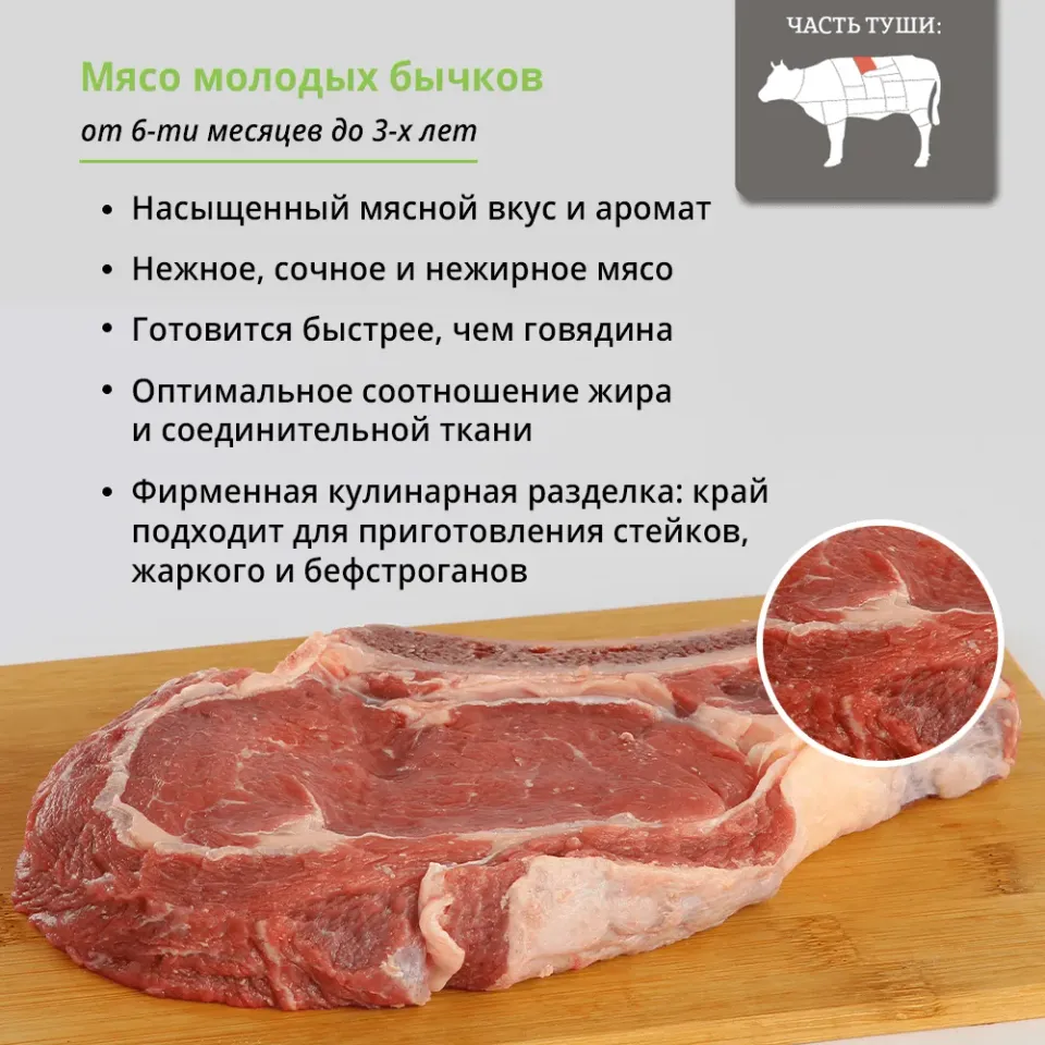Край молодой бычок (говядина до 3х лет)
