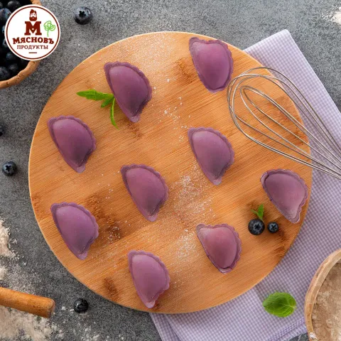 Вареники с черникой