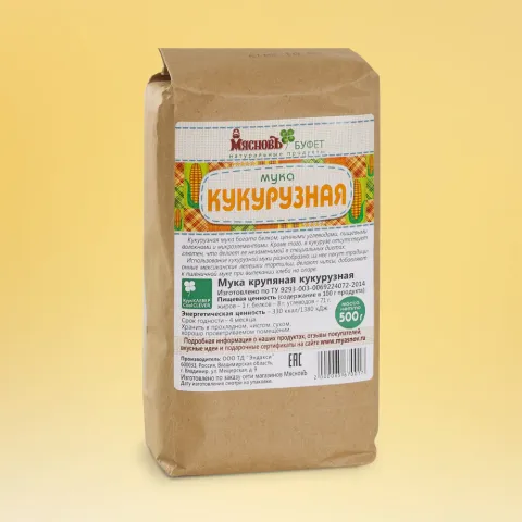 Мука кукурузная 500г