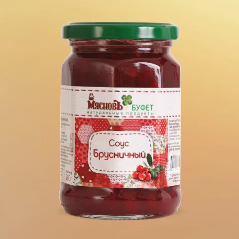 Соус брусничный 280г