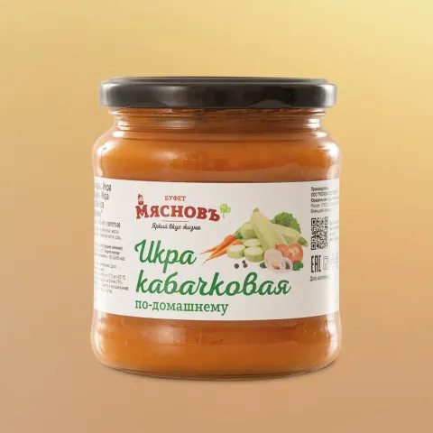 Икра кабачковая по-домашнему 460г