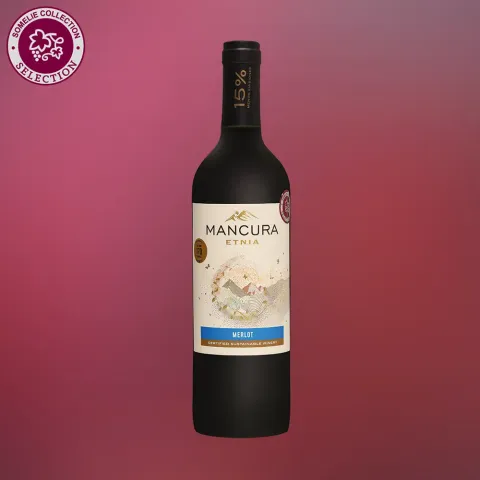 вино МАНКУРА МЕРЛО 11.5-14.5% 0.75, красное, сухое, Чили