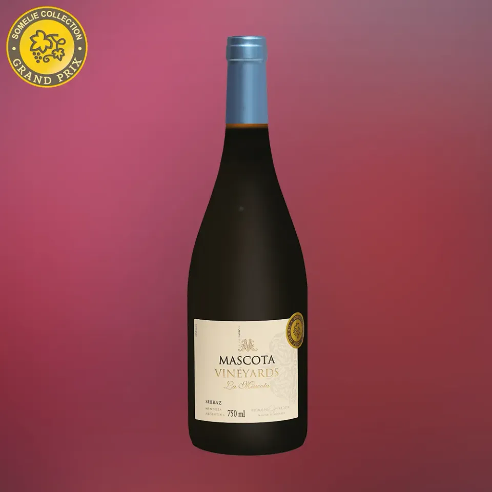 вино ЛА МАСКОТА ШИРАЗ 12-15% 0.75, красное, сухое, Аргентина