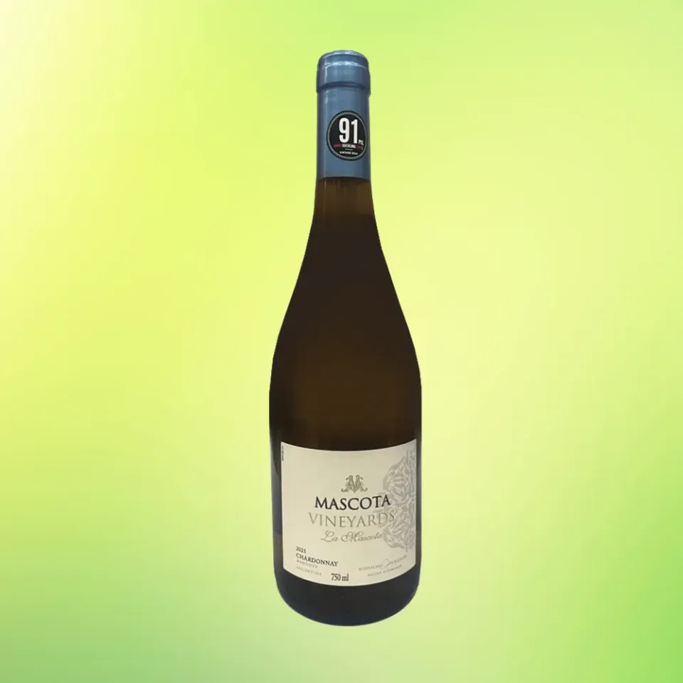 вино ЛА МАСКОТА ШАРДОНЕ 12-15% 0.75, белое, сухое, Аргентина