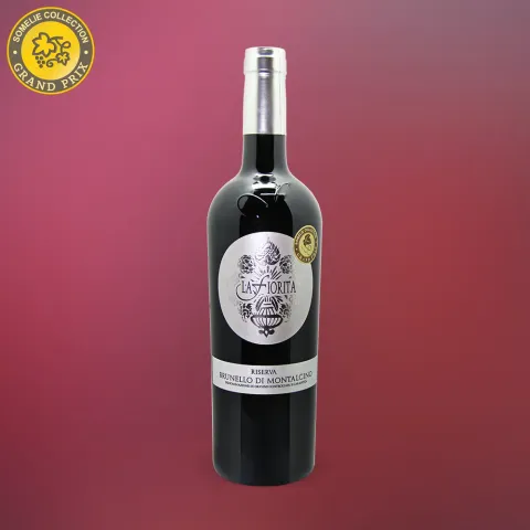 вино ЛА ФИОРИТА БРУНЕЛЛО ДИ МОНТАЛЬЧИНО РИЗЕРВА 2012 15% 0.75, красное, сухое, Италия