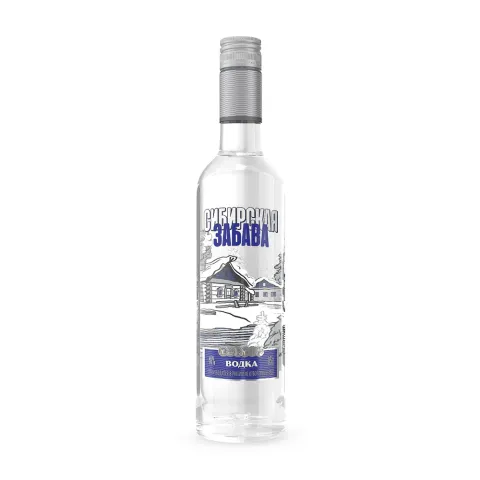 Водка СИБИРСКАЯ ЗАБАВА 40% 0,5, Россия