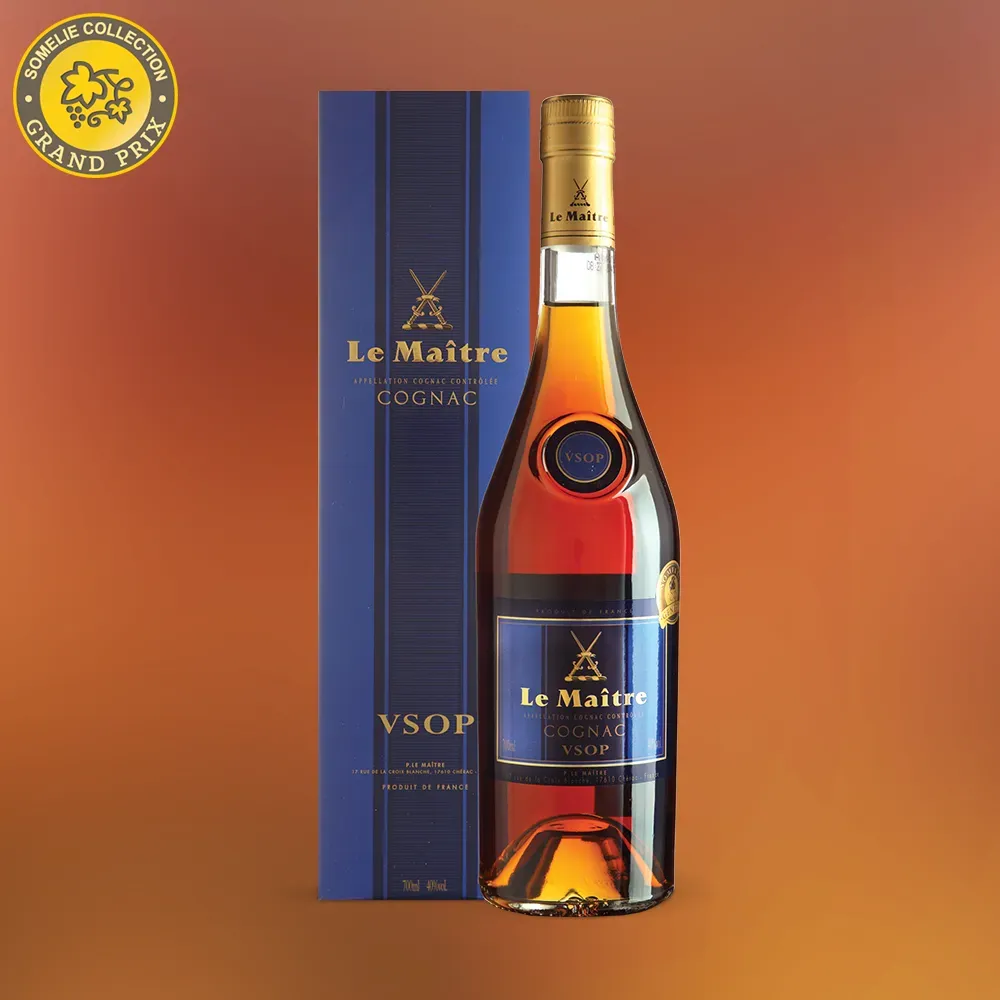 Коньяк ЛЕ МЭТР VSOP 40% 0,7, Франция