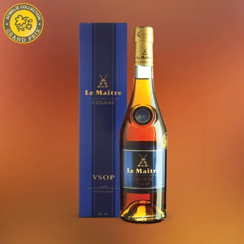 Коньяк ЛЕ МЭТР VSOP 40% 0,5, Франция