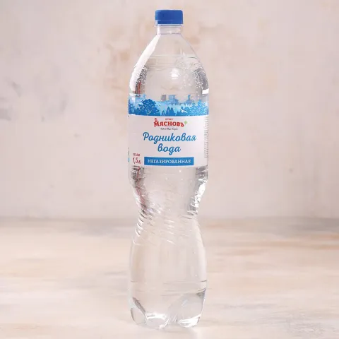 Вода родниковая природная питьевая негазированная 1,5л