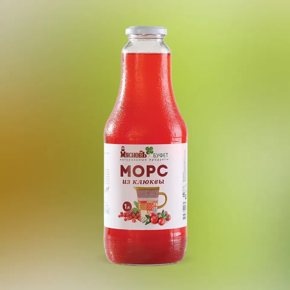 Морс клюквенный 1л