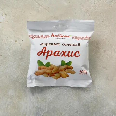 Арахис жареный соленый 100г