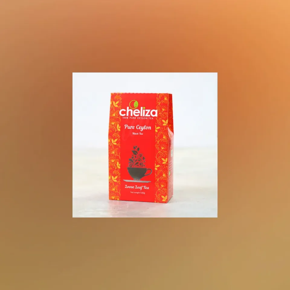 Чай черный Цейлон Челиза листовой 100г Шри-Ланка