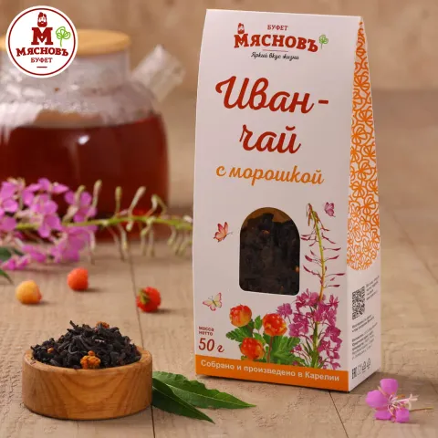 Напиток чайный Иван-чай карельский с морошкой 50г