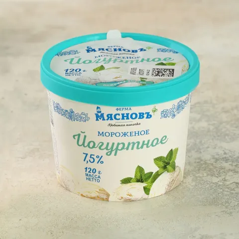 Мороженое Йогуртное 7,5% 120г