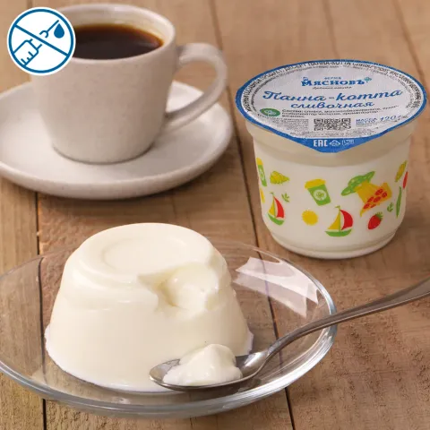 Десерт сливочный Панна-котта ванильная 10% 120г