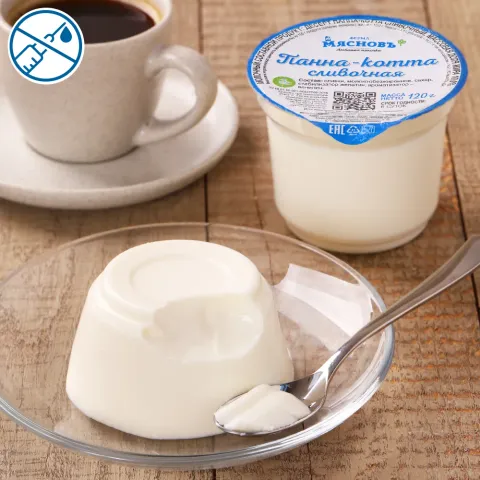 Десерт сливочный Панна-котта ванильная 10% 120г