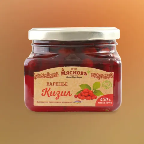 Варенье из кизила 430г