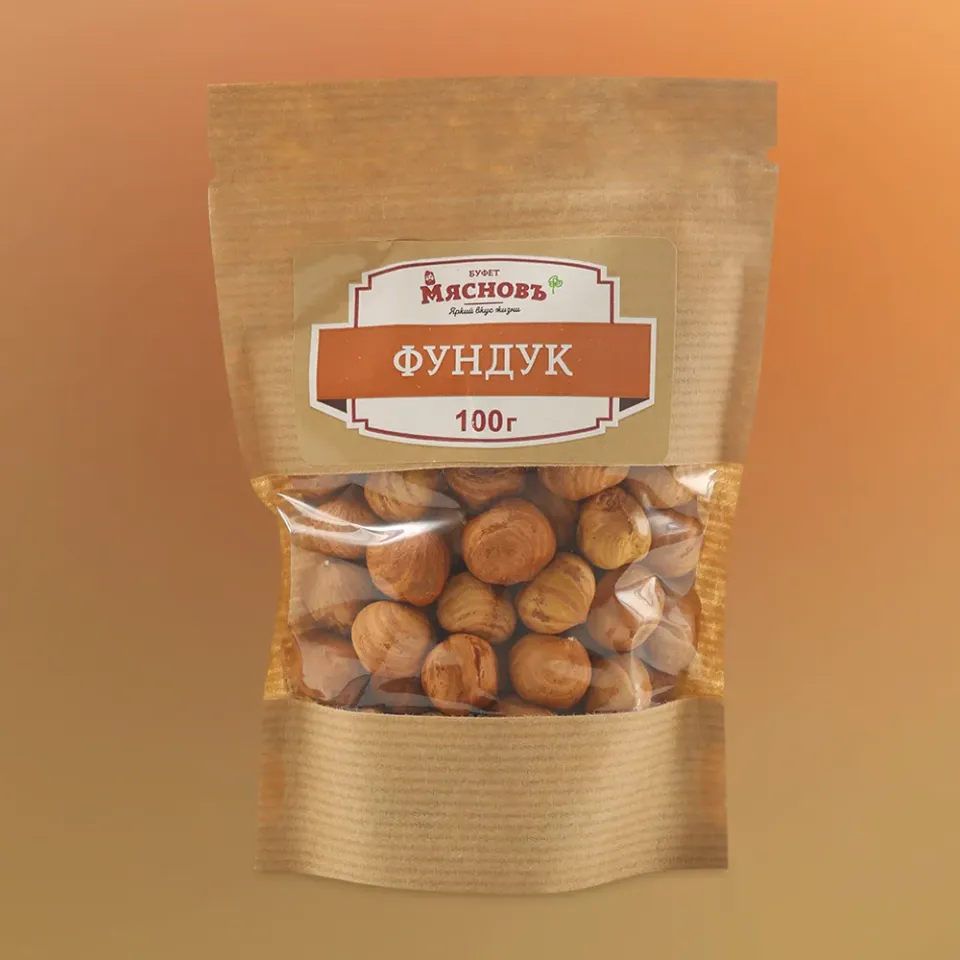 Орехи фундук очищенные 100г