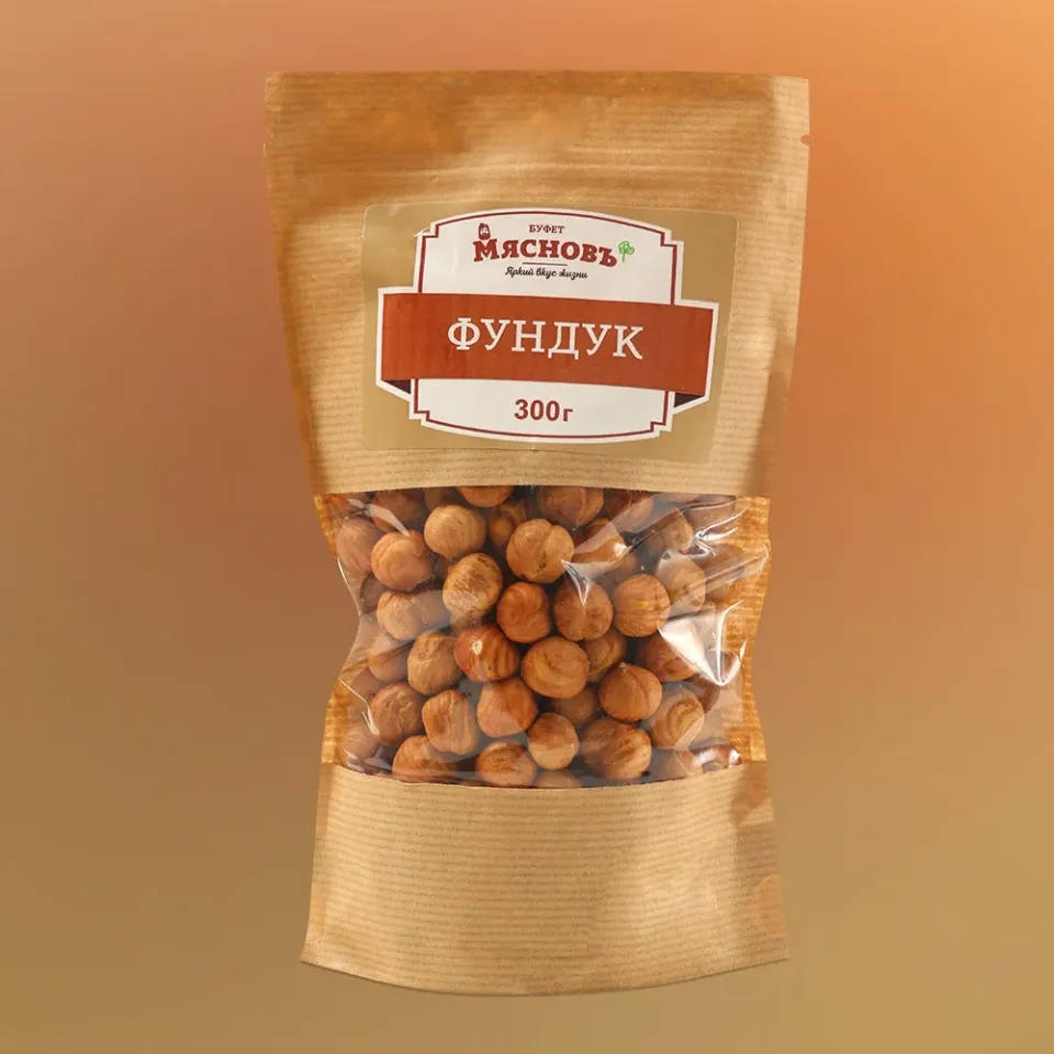 Орехи фундук очищенные 300г