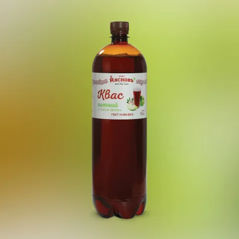 Квас Летний с соком яблока 1,5л