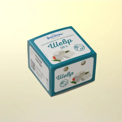 Сыр Шевр мягкий из козьего молока 45% 100г