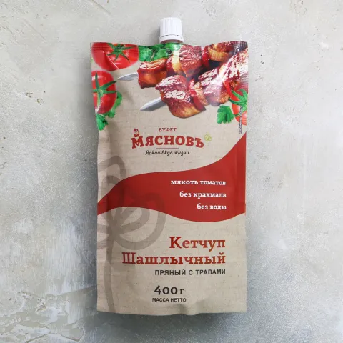 Кетчуп томатный Шашлычный 400г