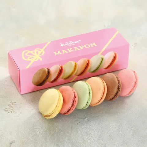 Макарон Ассорти 6шт 102г