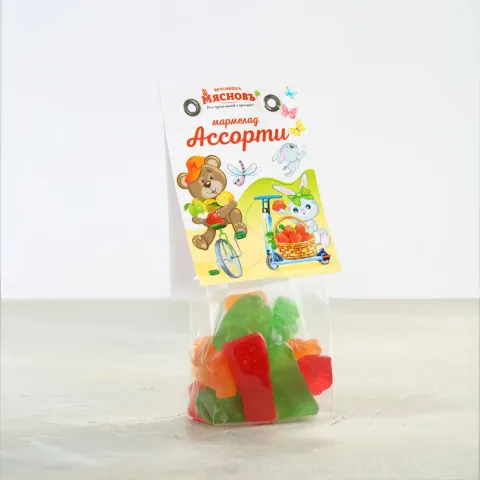 Мармелад жевательный Ассорти Мясновъ ВКУСНЯШКА 100г