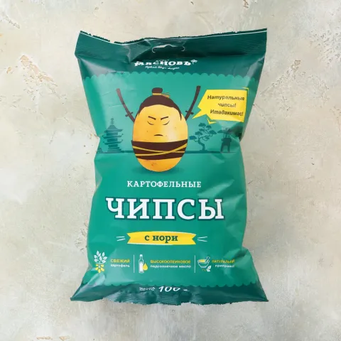 Чипсы картофельные с нори 100г