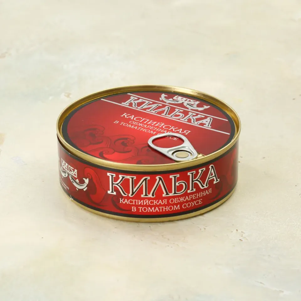 Килька каспийская обжаренная в томатном соусе 240г