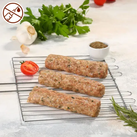 Кебаб из баранины с курицей