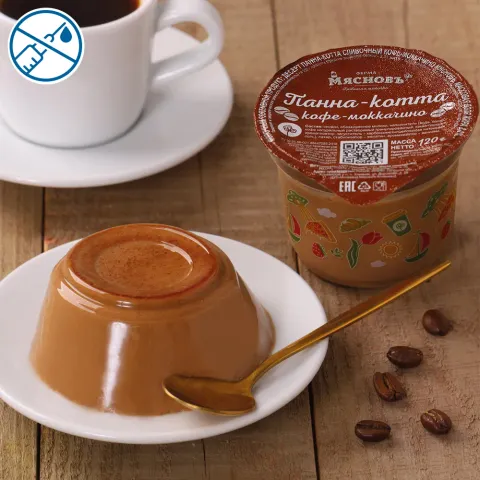 Десерт сливочный Панна-котта кофе-моккачино 8% 120г
