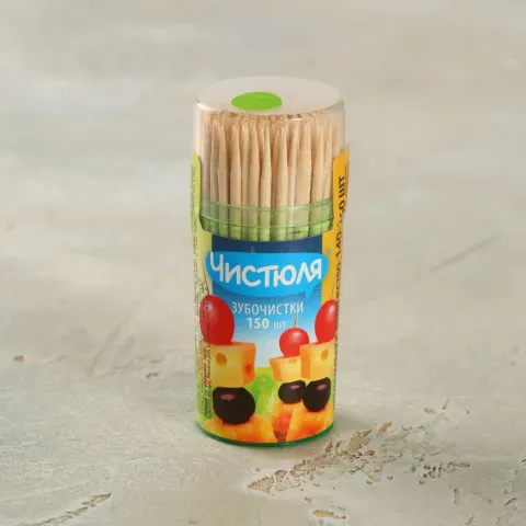 Зубочистки Чистюля 150шт