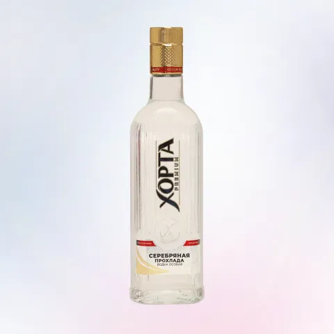 водка ХОРТА СЕРЕБРЯНАЯ ПРОХЛАДА 40% 0.5, Россия