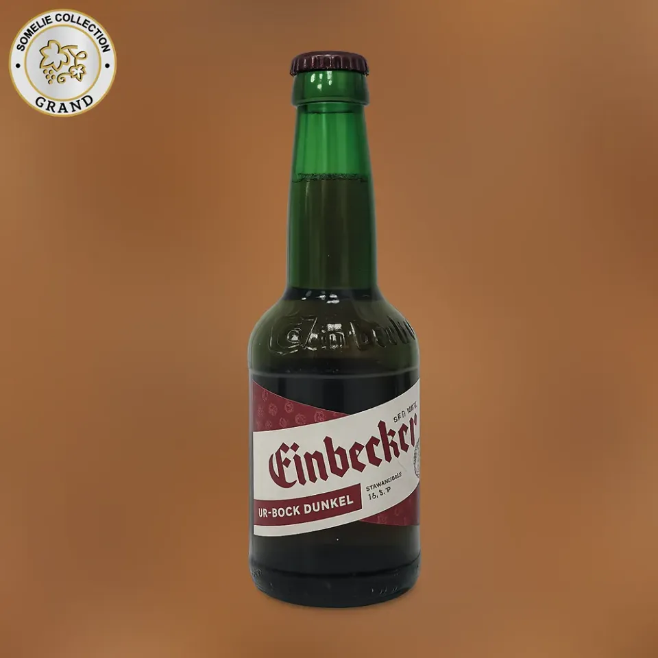 пиво АЙНБЕКЕР УР-БОК-ДУНКЕЛЬ 6.5% 0.33, темное, Германия