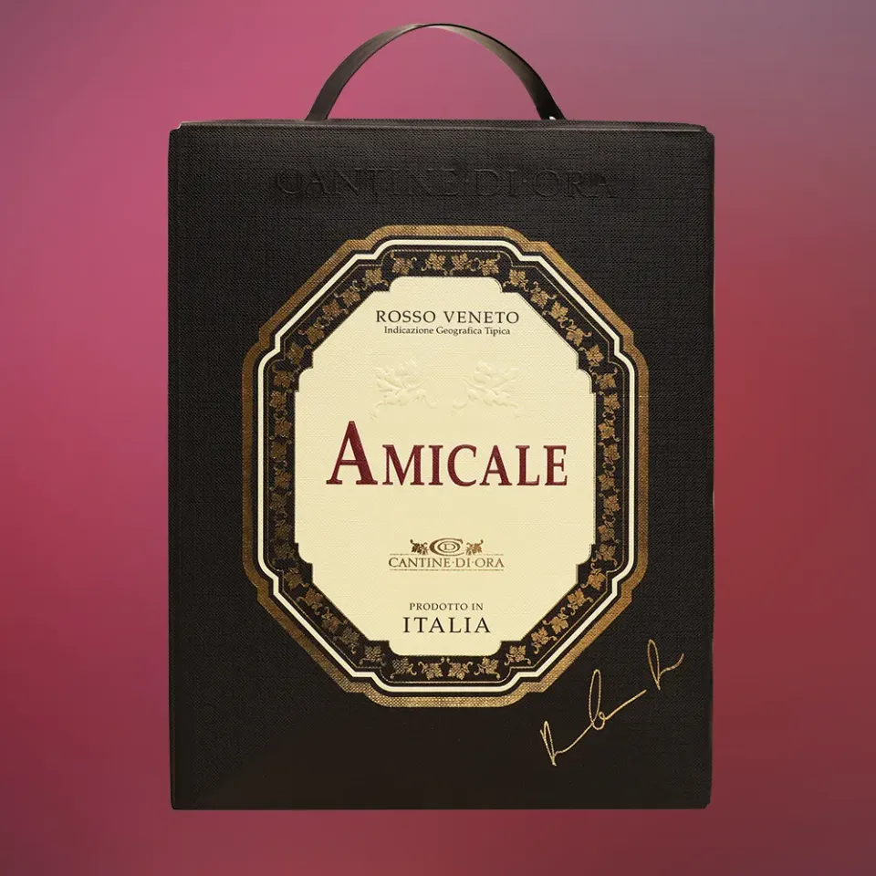 вино АМИКАЛЕ 13-16% 3.0, красное, сухое, Италия