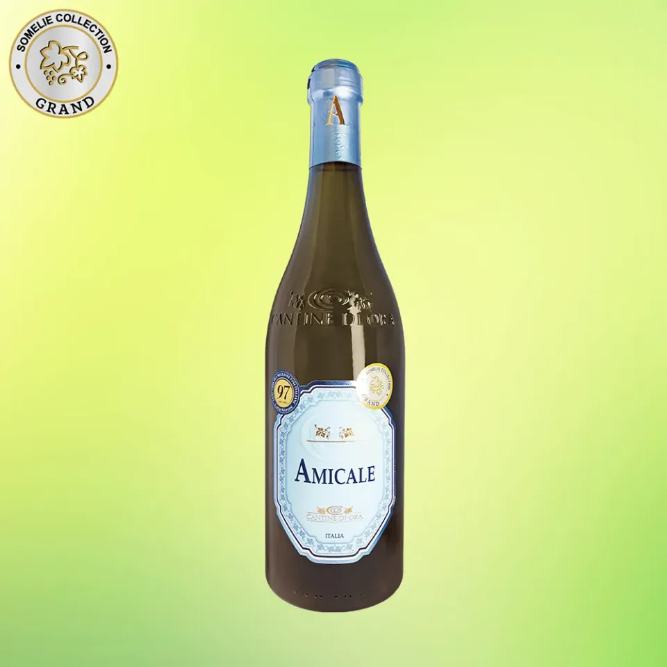 вино АМИКАЛЕ 12-15% 0.75, белое, сухое, Италия