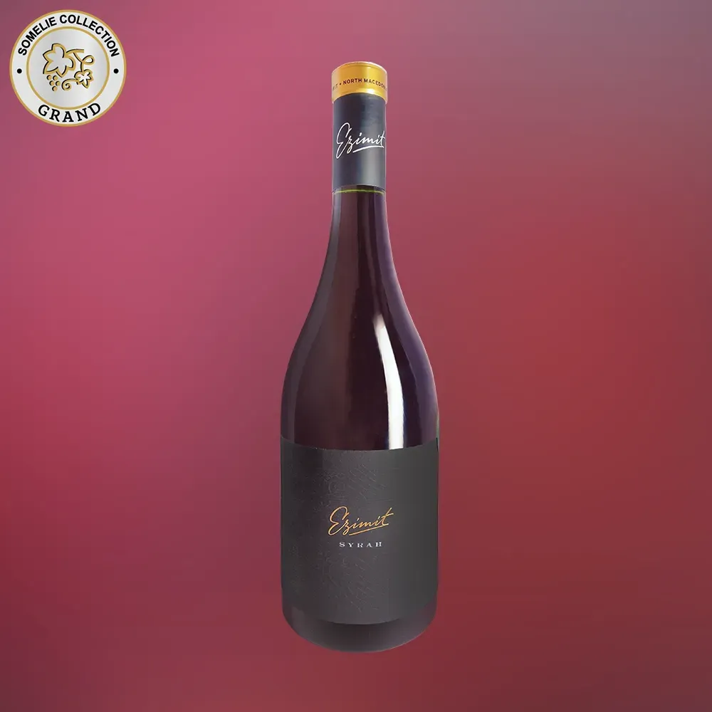 вино ЕЗИМИТ СИРА 10-15% 0.75, красное, сухое, Северная Македония