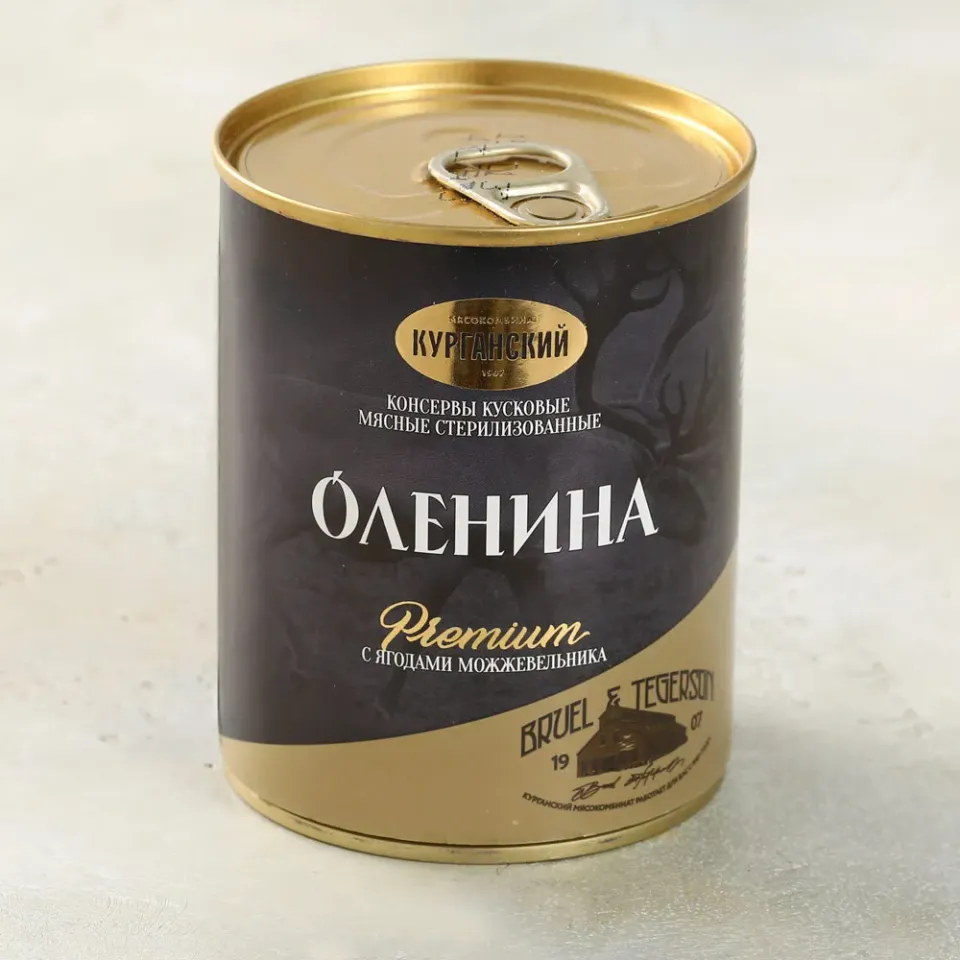 Оленина с ягодами можжевельника 340г