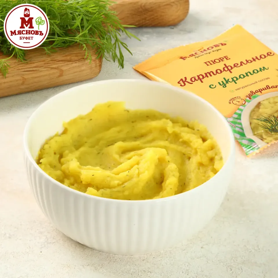 Пюре картофельное с укропом быстрого приготовления 35г