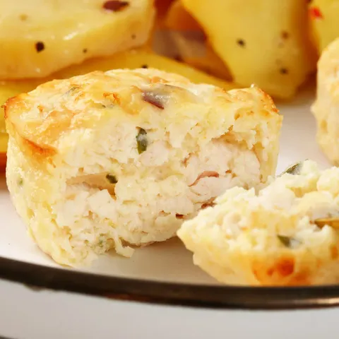 Маффины куриные с запеченным картофелем