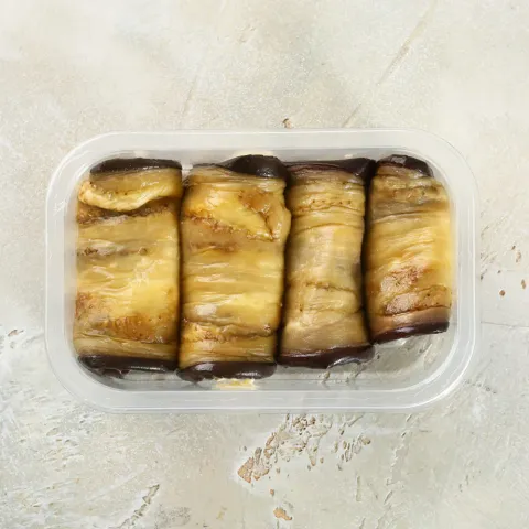 Рулетики из баклажанов