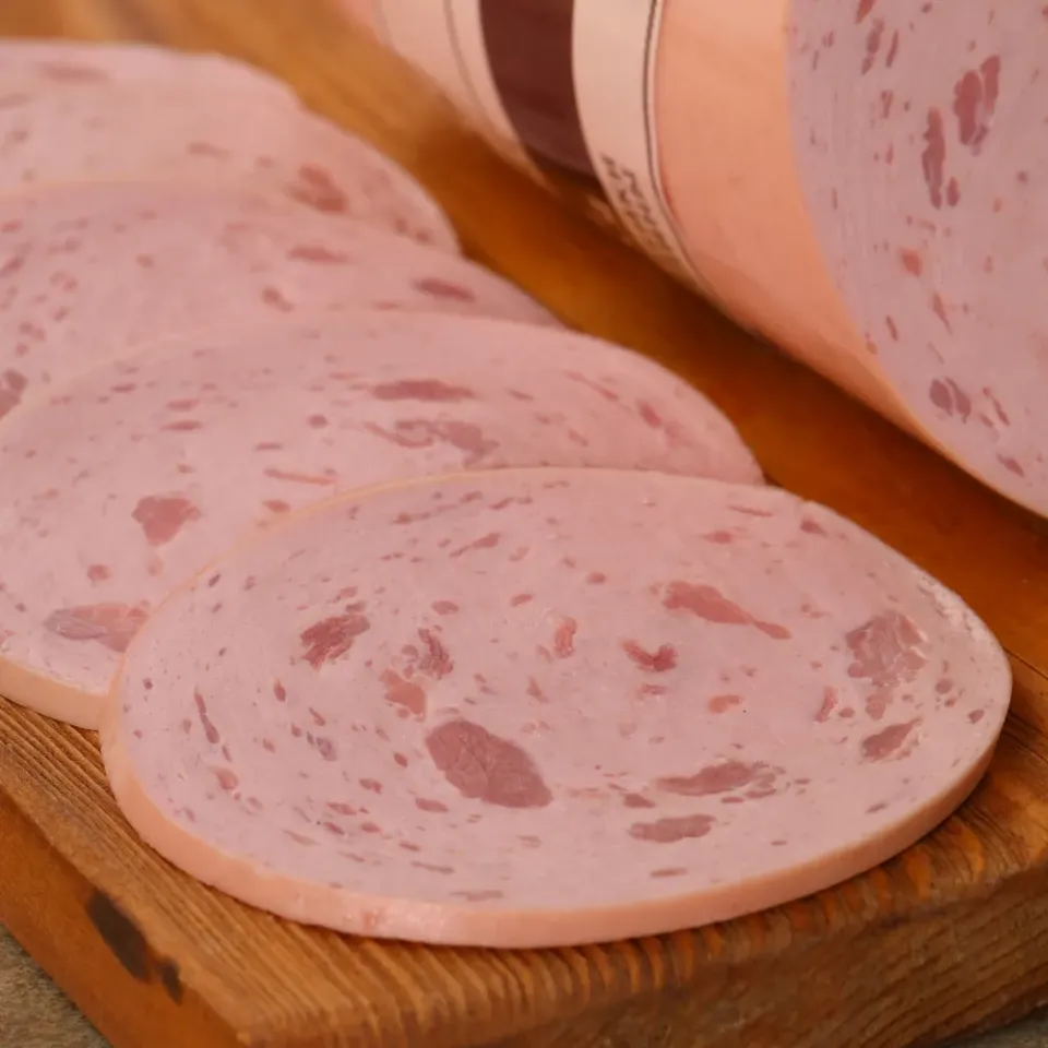 Колбаса МясновЪ По-Царски ветчинная из индейки и говядины варёная (без свинины)
